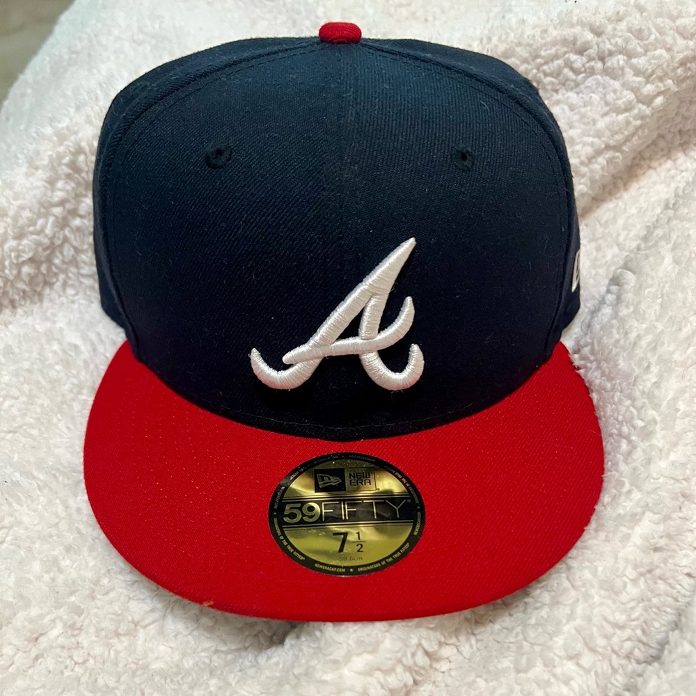 New Era 59FIFTY Atlanta Braves MLB Cap Hat Baseball